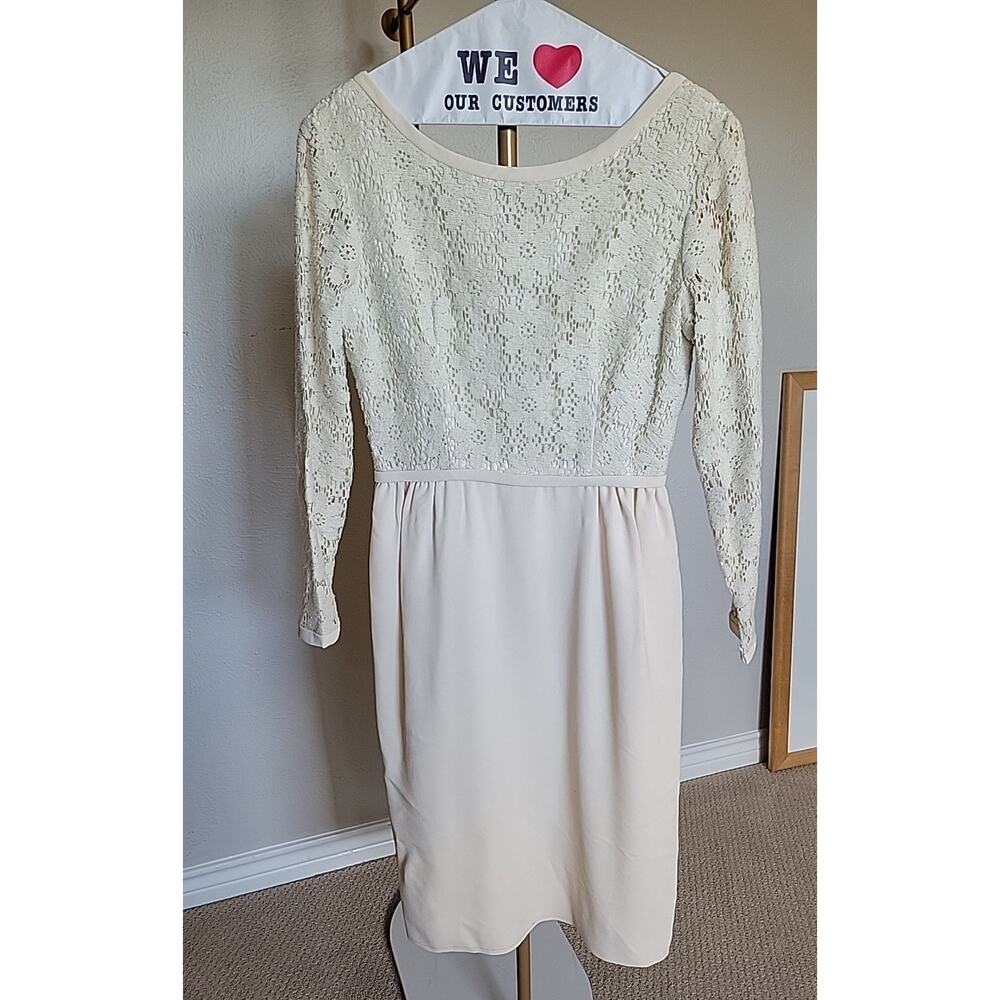 Vintage 50s Or 60s Wedding Formal Dress Size XS Lace